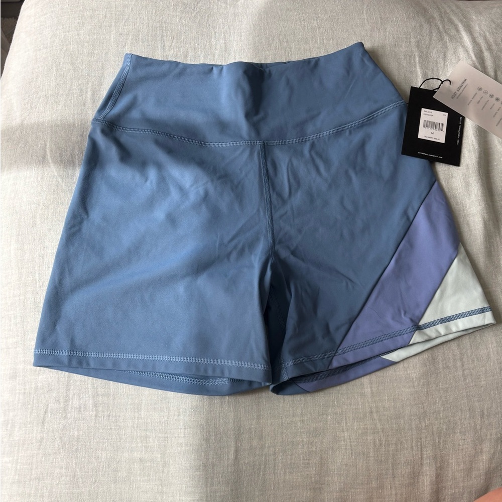 Spiritual Gangster Nirvana tech biker shorts